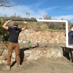 SAM is under construction at Biosphere 2