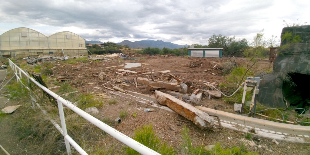 SAM Mars Yard construction begins!