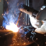 Charlie from the UA Welding shop at SAM, Biosphere 2