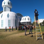 Group photo at the close of the Analog Astronaut Conference 2022, Biosphere 2