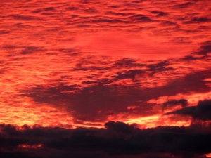 A sunset to remember at SAM, Biosphere 2