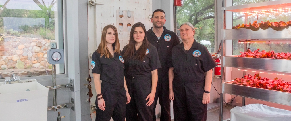 Crew Inclusion I in the Test Module at SAM, Biosphere 2